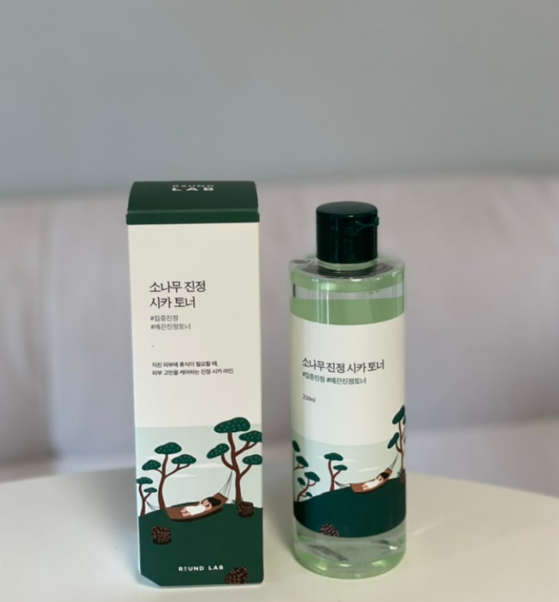 CleaNice Pine Tree Calming Cica Toner 8.45 Fl Oz Face serum