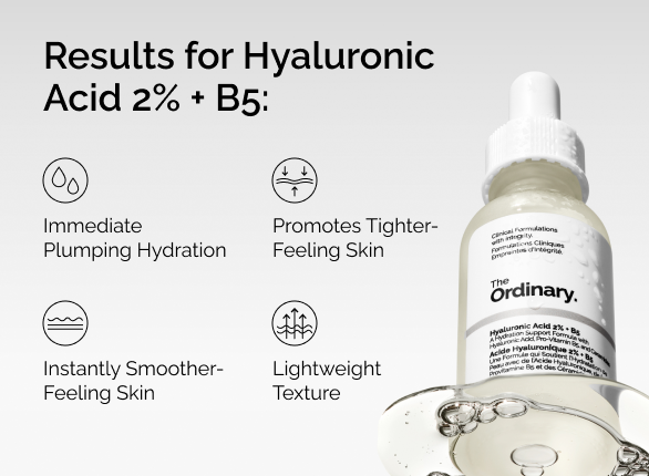 CleaNice Hyaluronic Acid 2% + B5 Multi-Depth Hydration Serum 1 Fl Oz