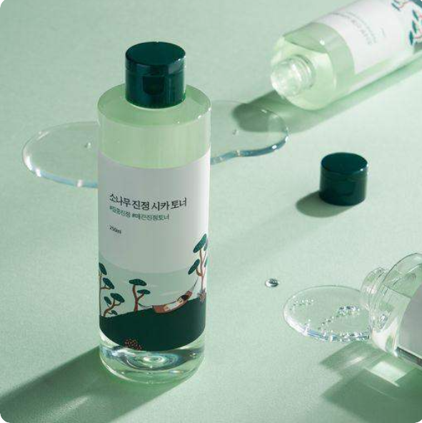 CleaNice Pine Tree Calming Cica Toner 8.45 Fl Oz Face serum